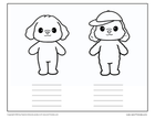 Lola and Friends Character Practice Pages