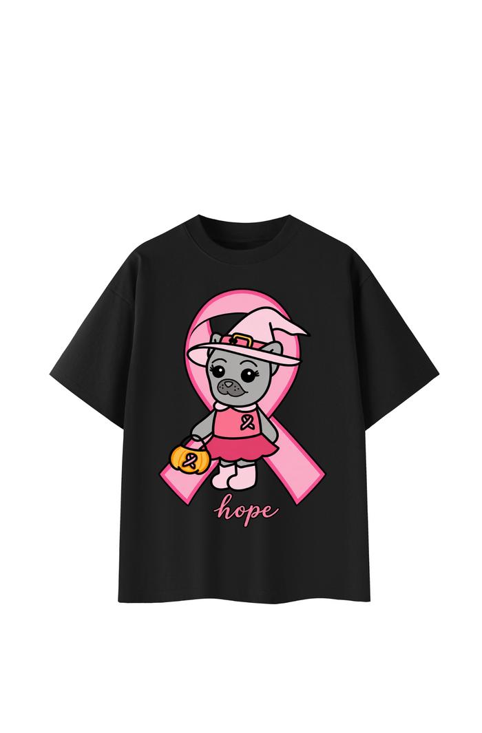 PREORDER: Lola and Friends Breast Cancer Tshirt Black: