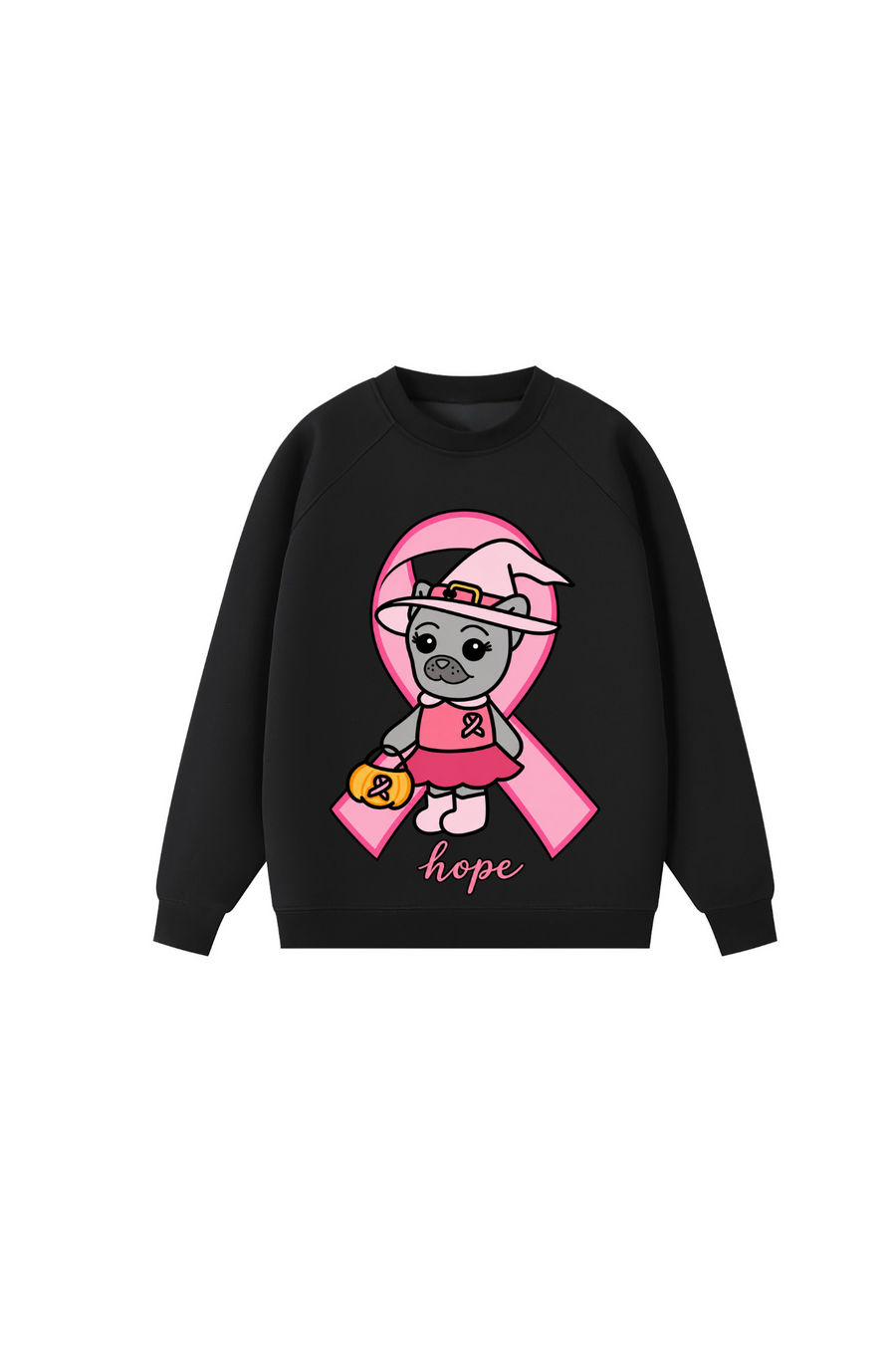 PREORDER: Lola and Friends Breast Cancer Sweatshirt Black