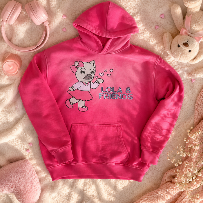 PREORDER: Lola and Friends Kiss Me Hoodie: PREORDER