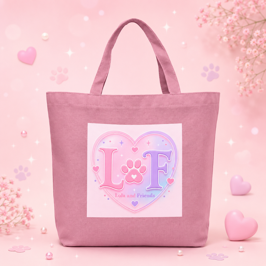 Lola and Friends Reusable Tote Bag