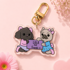 Lola and Friends Keychains
