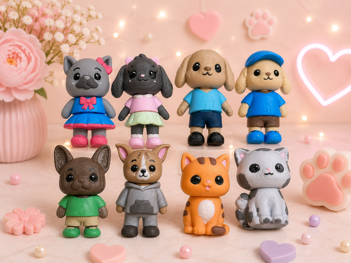 Lola and Friends 3 D Pocket Size Pals