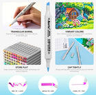 OROS 80 Alcohol Markers Colors Paint Markers Dual Tip