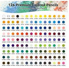 Arrtx 126 Colored Pencils New  Edition