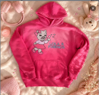 PREORDER: Lola and Friend Ballerina Hoodie Kiss me