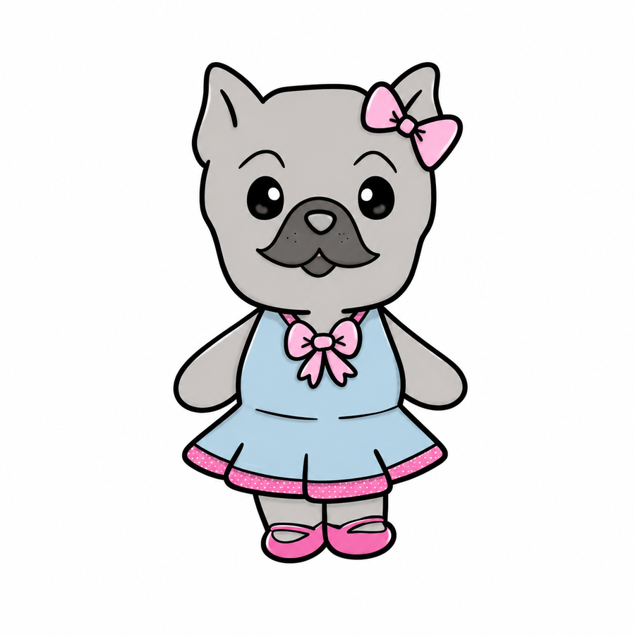 Lola and Friends Individual Character stickers- Adorable Cartoon Characters for Kids Perfect for Personalization and Crafting Projects