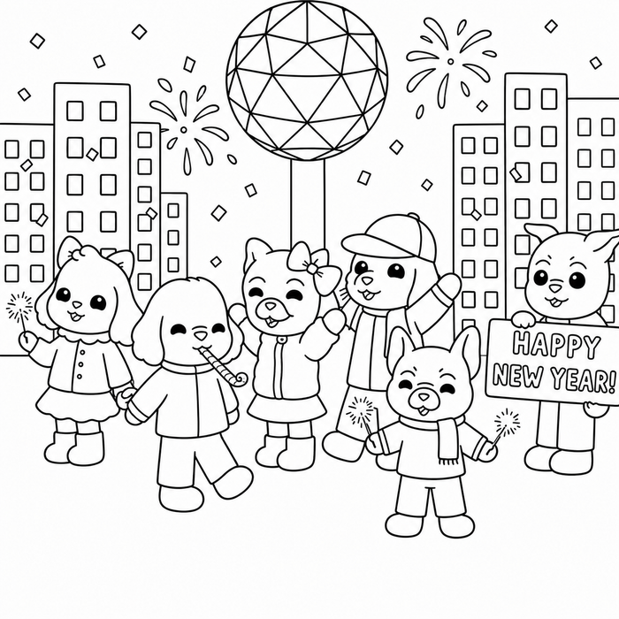 Lola's New Years eve Bash page
