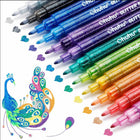 12 pack Glitter Multi Colored Pens Art Supplies
